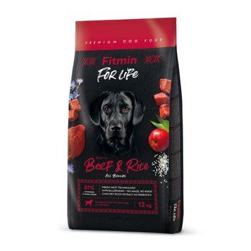 Fitmin dog For Life Beef & Rice (для дорослих собак всіх порід яловичина з рисом), 2,5 кг 511114056 фото