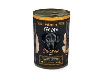 Fitmin For Life консерва для собак (для дорослих) з куркою, 400 г 311384007 фото