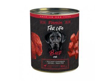 Fitmin For Life консерва для собак (для дорослих) з яловичиною, 800 г 311384010 фото